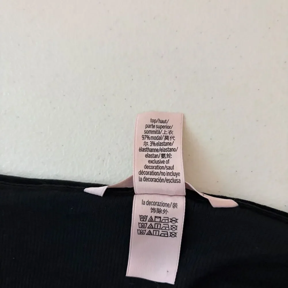 Victoria's Secret Tank Top Women's XXL Side Tie Open V-Neck Adjustable Shirt